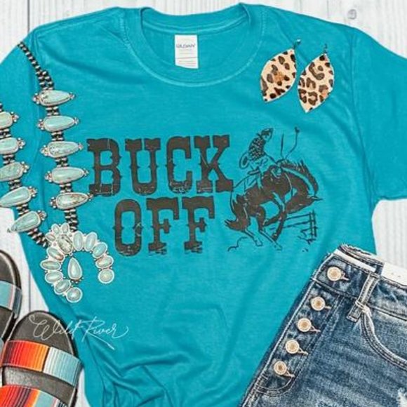 Whiskey Kiss Tops - BUCK OFF Handmade Graphic Tee